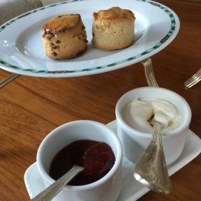 Gluten-free scones from The Lobby at The Peninsula Bangkok